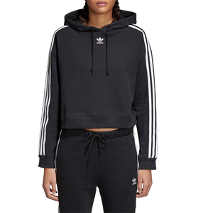 Adidas Crop Hoodie Womens